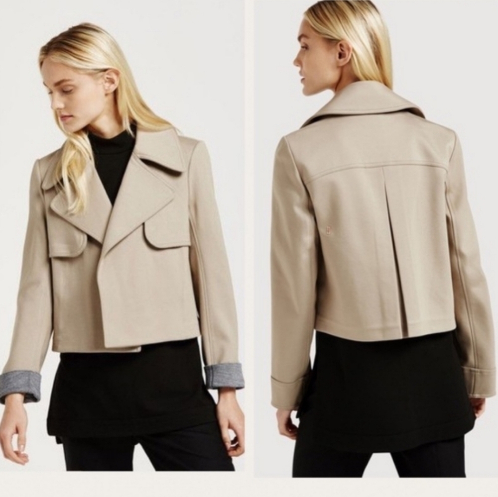Kit & Ace Last Call Jacket Water Repellant Cropped structured size 2 in VGUC - Picture 1 of 12